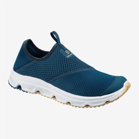 Salomon RX MOC 4.0 Hausschuhe Herren Blau [8SAO-J]
